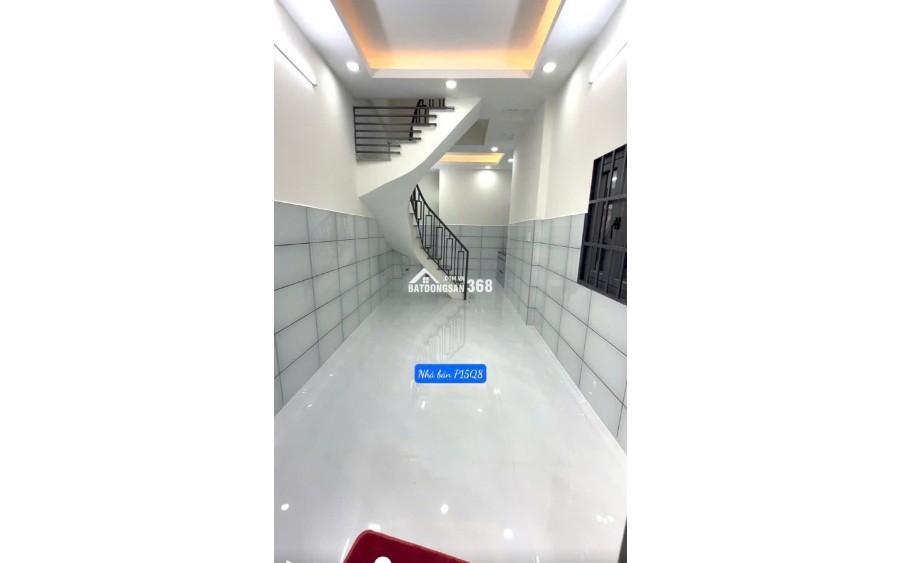 BÁN NHÀ 3 Tầng MỚI XÂY, DTSD 60m, LƯU HỮU PHƯỚC P15Q8, CHỈ CÓ 2ty600